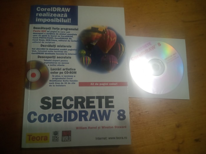 Corel Draw 8 secrete (+cd)-William Harrel,Winston Steward