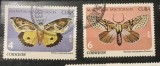 (STR3) Timbre serii Straine Cuba Fluturi fauna