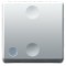 Intrerupator cap scara simplu Gewiss System GW20589, posibilitare iluminare, incastrat, modular - 2, alb