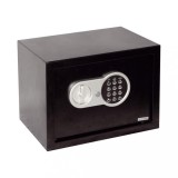 Cumpara ieftin Seif Electronic Digital Smith &amp; Locke, Negru, 25x35x25cm, 16L, Otel, Antifurt, 2 Chei Urgență