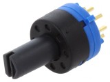 Comutator Rotativ 45&deg; 0,2A 48VDC THT