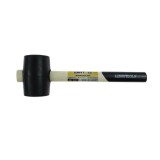 Ciocan cauciuc, Lumytools LT33650, coada din lemn, 0.455 kg
