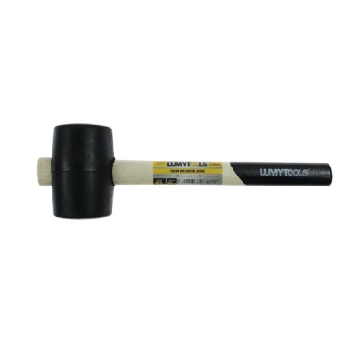 Ciocan cauciuc, Lumytools LT33650, coada din lemn, 0.455 kg foto