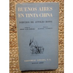 BUENOS AIRES EN TINTA CHINA - Attilio Rossi