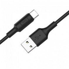 HOCO Soarer X25 cablu de date USB la Type-C Culoare Negru, Lungime 1 Metru foto