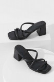 Cumpara ieftin Answear Lab sandale de piele culoarea negru