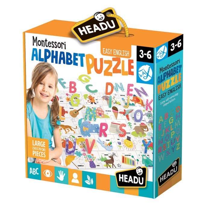 PUZZLE ALFABET 3D