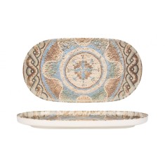 Rinart Placa de service - Celest - Por&Aring;&pound;elan - 31x18 cm - set de 2
