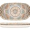 Rinart Placa de service - Celest - Por&Aring;&pound;elan - 31x18 cm - set de 2