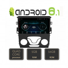Navigatie dedicata Ford Mondeo 2013-2020 A-377 Quad Core cu Android Internet Bluetooth Radio GPS WIFI 1+16GB CarStore Technology foto
