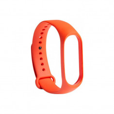 Curea smartwatch Xiaomi Mi Smart Band 3/4 Strap Orange foto