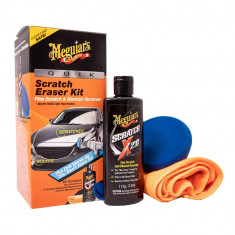 Meguiar's Quik Scratch Eraser Kit szett a festék hibáinak eltávolítására