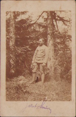 HST P102 Poza subofițer austro-ungar Primul Război Mondial foto