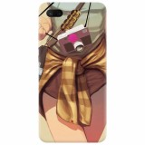 Husa silicon pentru Xiaomi Mi 8 Lite, Photograph Girl