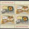 ROMANIA 2005 LP 1683 a EUROPA 2005 GASTRONOMIE BLOC DE 4 TIMBRE MNH