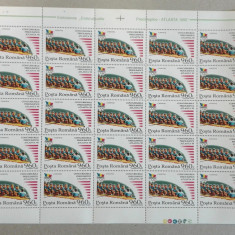 TIMBRE ROMÂNIA LP1397/1995 -Coală 25 timbre- val. nominală 960lei -MNH