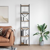 vidaXL Bibliotecă stejar artizanal 40 x 30 x 188 cm Lemn compozit
