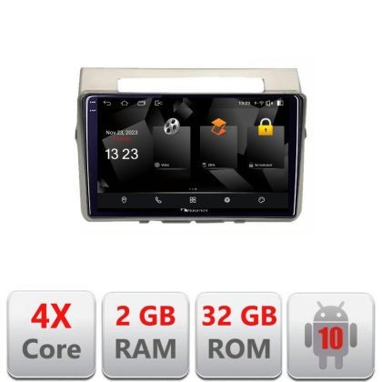 Navigatie Toyota Verso intre anii 2004-2009 Android Ecran 720P Quad Core 2+32 carplay android auto CarStore Technology