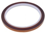 Bandă adezivă temperaturi ridicate 0,06mm 260&deg;C