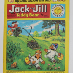 JACK AND JILL AND TEDDY BEAR , ` REVISTA CU BENZI DESENATE PENTRU COPII , 3 MAY , 1975
