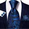 Set cravata + batista + butoni - matase - model 455