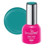 Cumpara ieftin Oja Semipermanenta One Step Brilliant Gel SensoPRO Milano 8ml, Turquoise Treasure #55