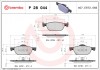 BREMBO P 28 044 PRIME LINE set placute frana,frana disc