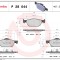 BREMBO P 28 044 PRIME LINE set placute frana,frana disc