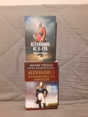 ALEXANDRU I INVINGATORUL LUI NAPOLEON/ALEXANDRU AL II-LEA-HENRI TROYAT (2 VOL)