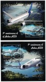 SIERRA LEONE 2023 - Avioane Airbus A220 aniversare 5 ani