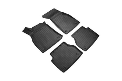 SET COVORASE AUTO CAUCIUC FIT AUDI A6 (4H:C8) (2018-) - 4 PCS foto