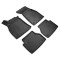 SET COVORASE AUTO CAUCIUC FIT AUDI A6 (4H:C8) (2018-) - 4 PCS