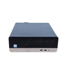 Unitate PC Refurbished HP PRODESK 400 G6 SFF, Procesor I5 9500, Memorie RAM 8 GB, SSD 256 GB NVME, Windows 11 Pro, DVD/RW, Stare Buna
