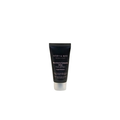 Mary and May Blackberry Complex Glow Wash Off Pack Mască de față luminoasă cu argilă 30 g foto