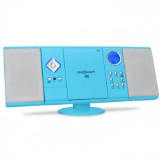 OneConcept Sistem audio stereo V-12 Albastru foto