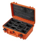 Hard case Orange MAX430CAMORG pentru echipamente de studio, Plastica Panaro