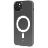 Carcasa protectie Celly pentru iPhone 15 MagCharge, Transparent