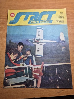 start spre viitor - octombrie 1986 - utilaje agricole romanesti,dirijabilul foto