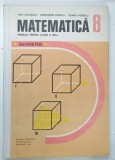 MATEMATICA , MANUAL PENTRU CLASA A VIII - A de ION CUCULESCU ...OLIMPIA POPESCU , 1984