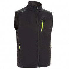 Vestă softshell anti-vânt 900 Negru Bărbați