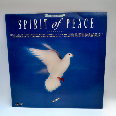 various - Spirit Of Peace 1987 vinyl LP Stulus Uk NM / NM Dyre Staraits Sting foto