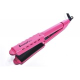 Placa Profesionala Pentru Indreptat , Creponat Parul , Control Temperatura , Roz