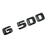 Emblema G 500 pentru spate portbagaj Mercedes, Negru