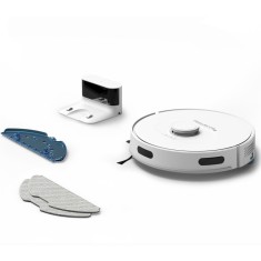 Aspirator robot X-Plorer S75 Animal &amp;amp; Allergy RR8567WH, 31W, curatare 4 in 1, sistem Smart Aqua Power, recipient praf 0.3L, recipient apa 0.3L, 3