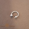 Piercing Titan Potcoava Bila Mare Sageata Filet 1.2cm Antialergic SaraTremo
