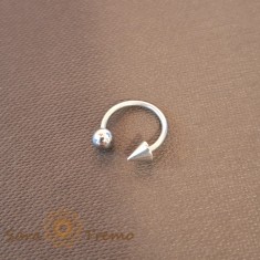 Piercing Titan Potcoava cu Bila Mare si Sageata Mare