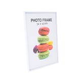 Rama foto 30x42 cm, Plastic, Alb, ATU-083039, Oem