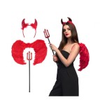 Accesoriu costum tematic diavol pentru carnaval