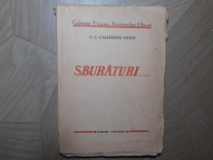 A.C.CALOTESCU-SBURĂTURI.CARTE DE EPIGRAME-INTERBELICA R2.