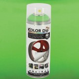 Spray vopsea cauciucata verde fluorescent Kolor Dip 400 ml